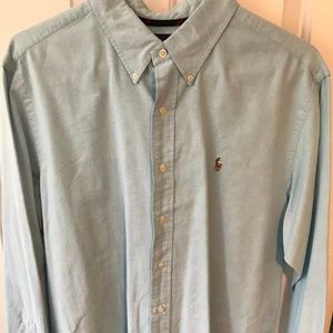 Ralph Lauren Polo Oxford Dress Shirt - Light Blue